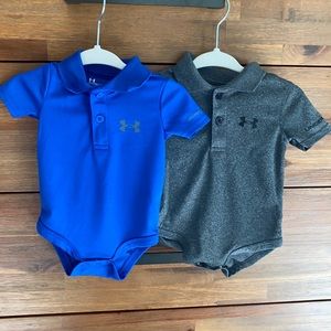 Set of Two Under Armour Polo Onesies